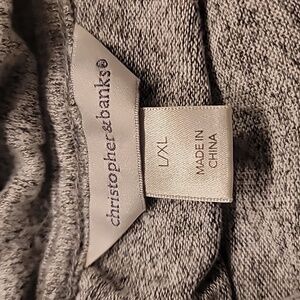 0482. Cowl Neck Marled Pullover for a Quick Layer or Bed Jacket L/XL💜🩵💙🩷SCA?